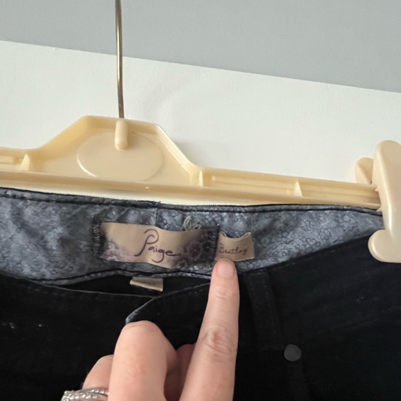 Paige Denim, never been worn, navy flare cords - Picture 3 of 6